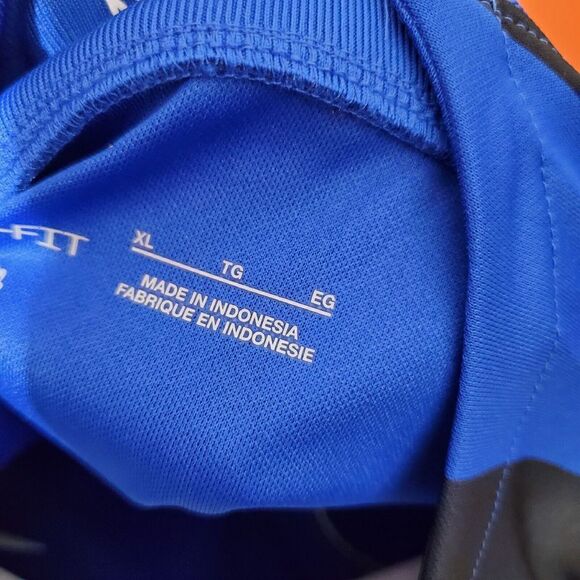 Nike Inter Milan 2022/23 Kids Sz XL Home Tee DJ7859-412 Blue/Black/White NWT - Picture 5 of 11